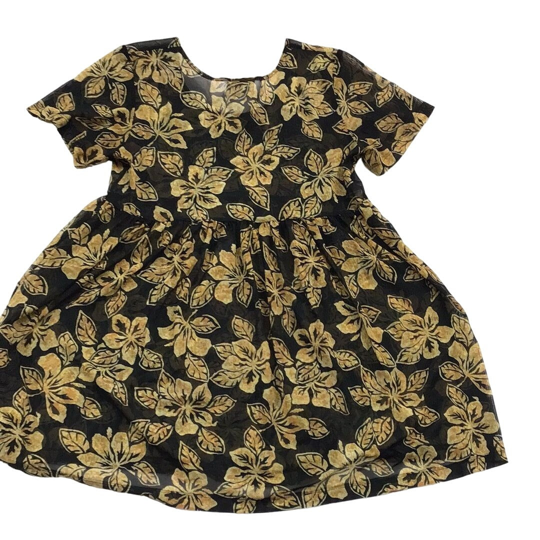 Women’s Mesh Floral Dress