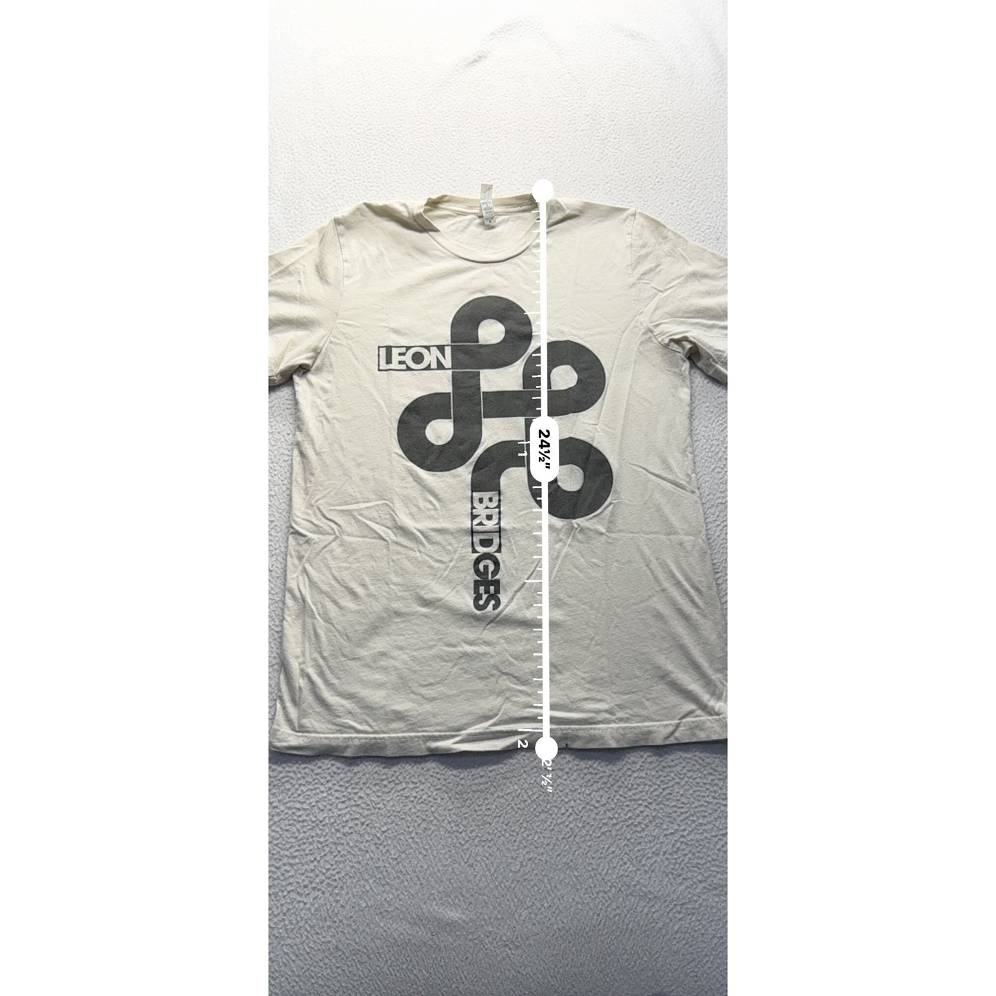 Leon Bridges Graphic Tee By Bella + Canvas M 100% Cotton #9308