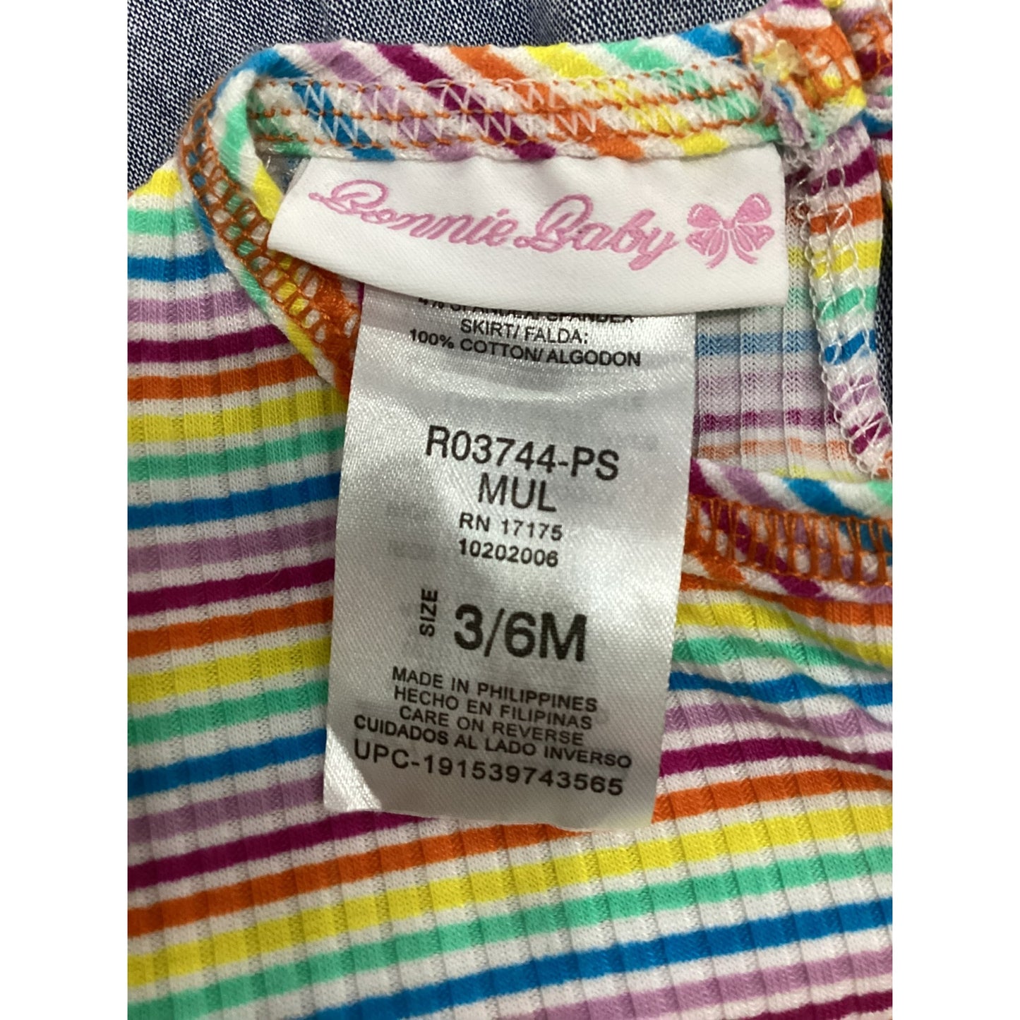 Bonnie Baby Rainbow Dress