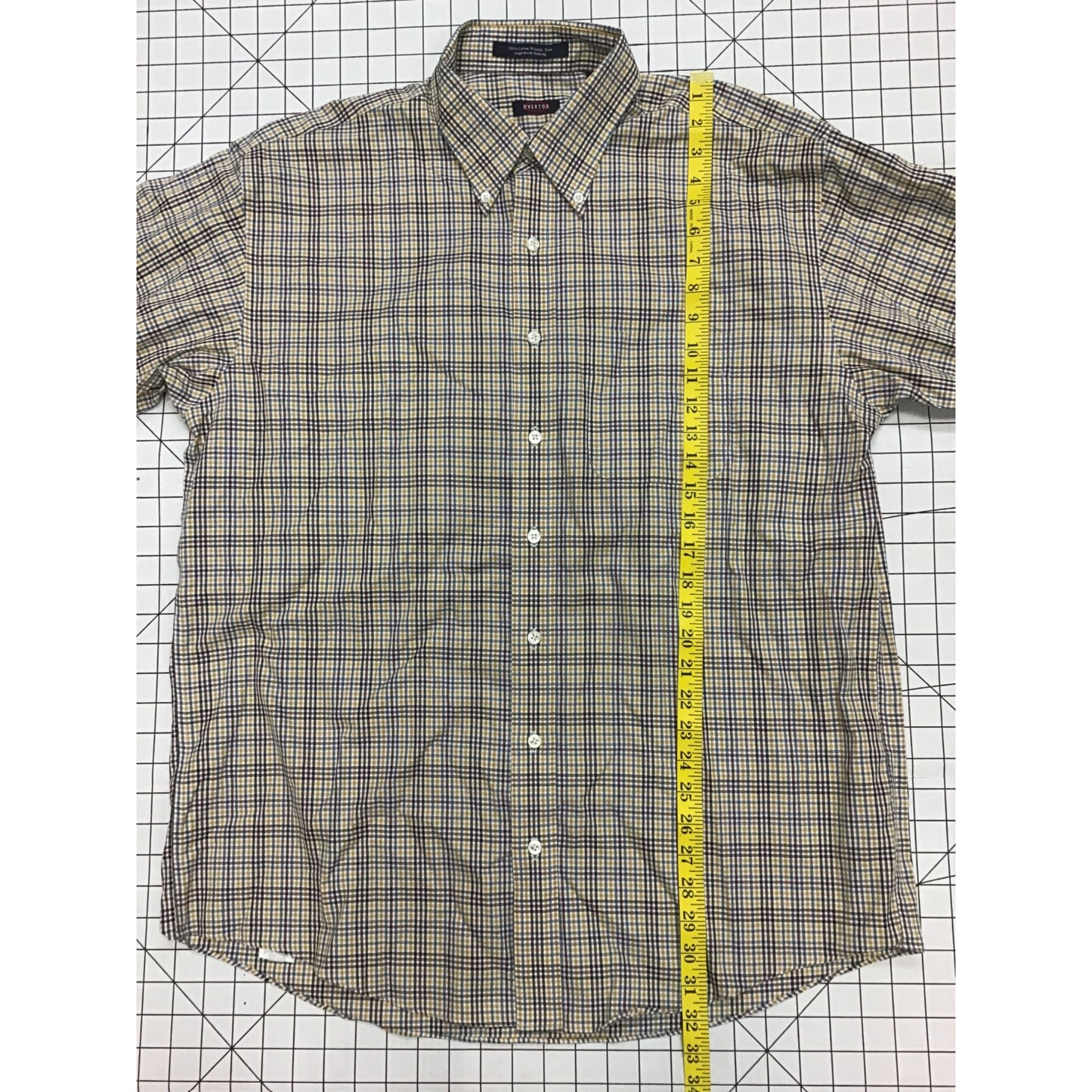 Men’s Plaid Button Up