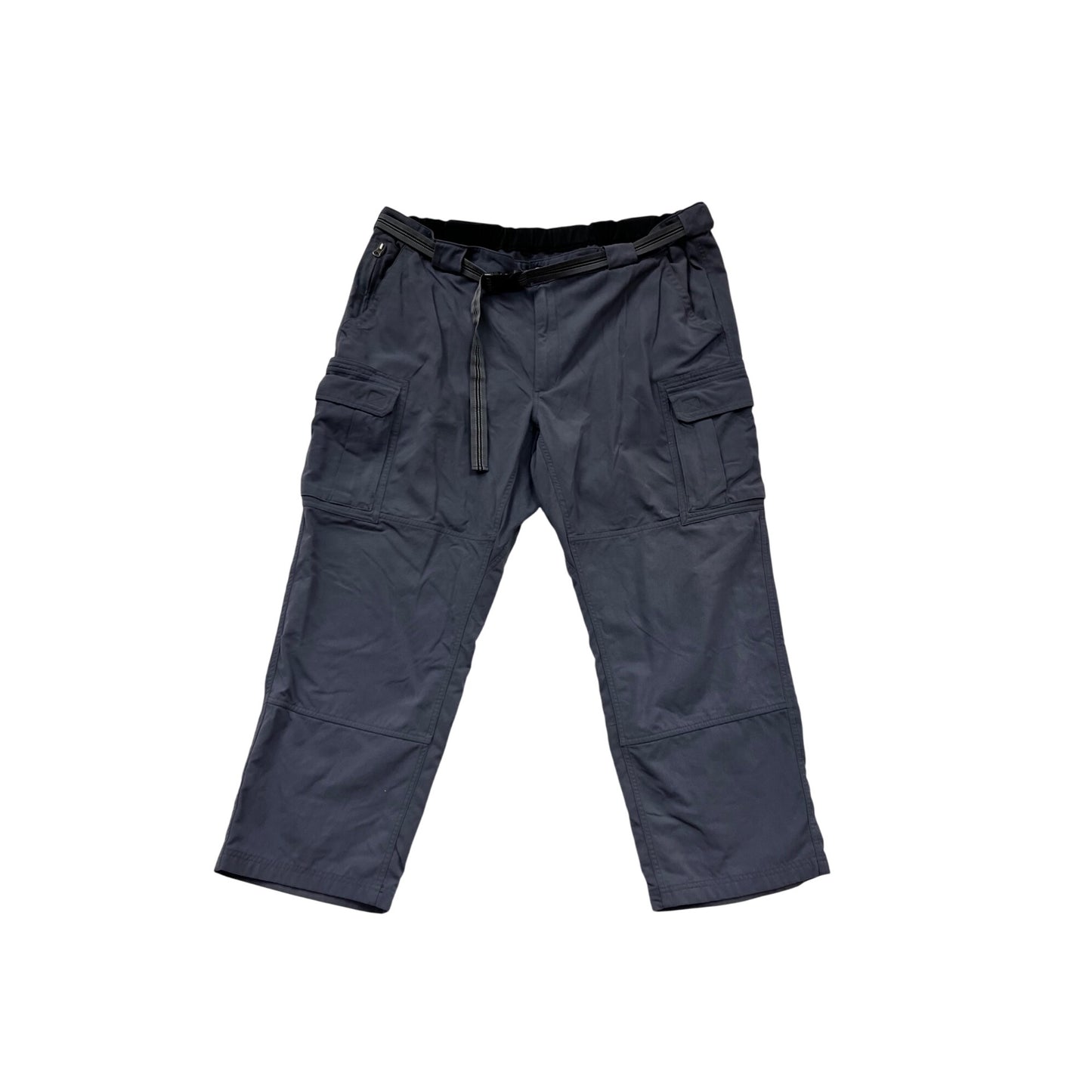 Duluth Trading Co 3XL Gray Nylon Cargo Pants With Adjustable Belt #147A