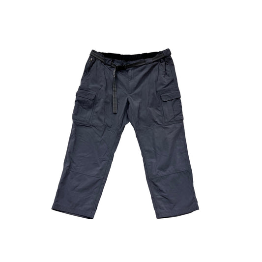 Duluth Trading Co 3XL Gray Nylon Cargo Pants With Adjustable Belt #147A