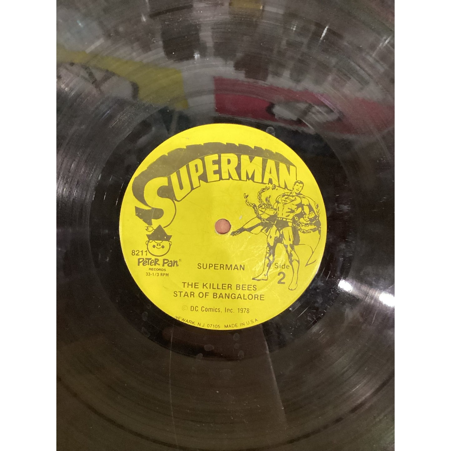 Superman storybook vinyl