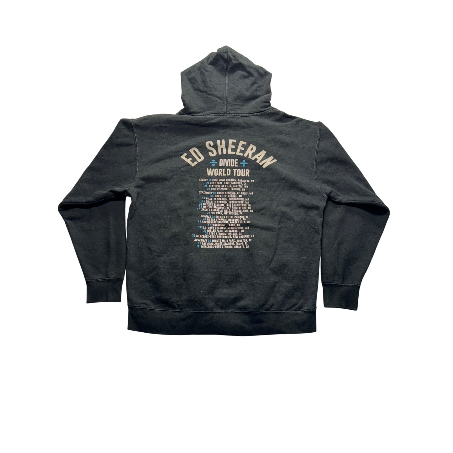 Men’s Ed Sheeran Divide Tour Hoodie#5314