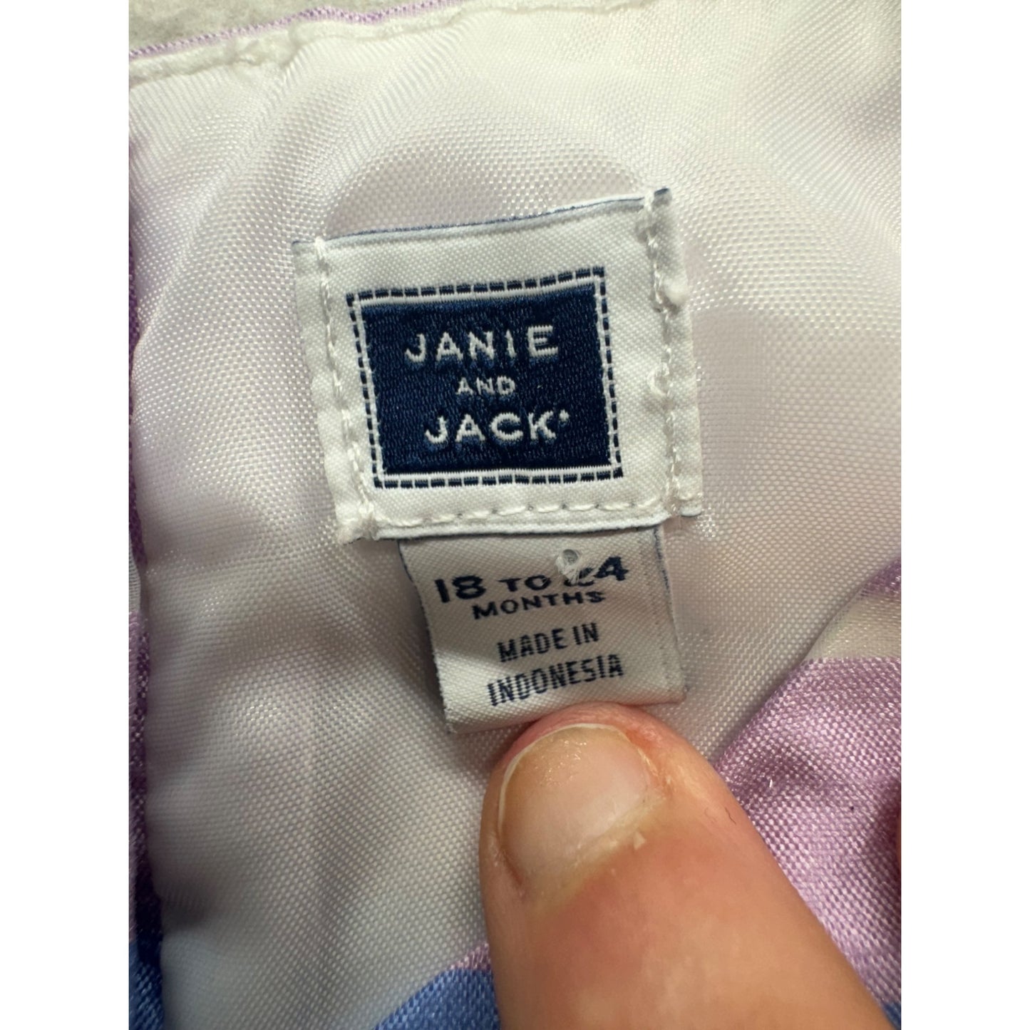 Janie and Jack Striped Dress #5306