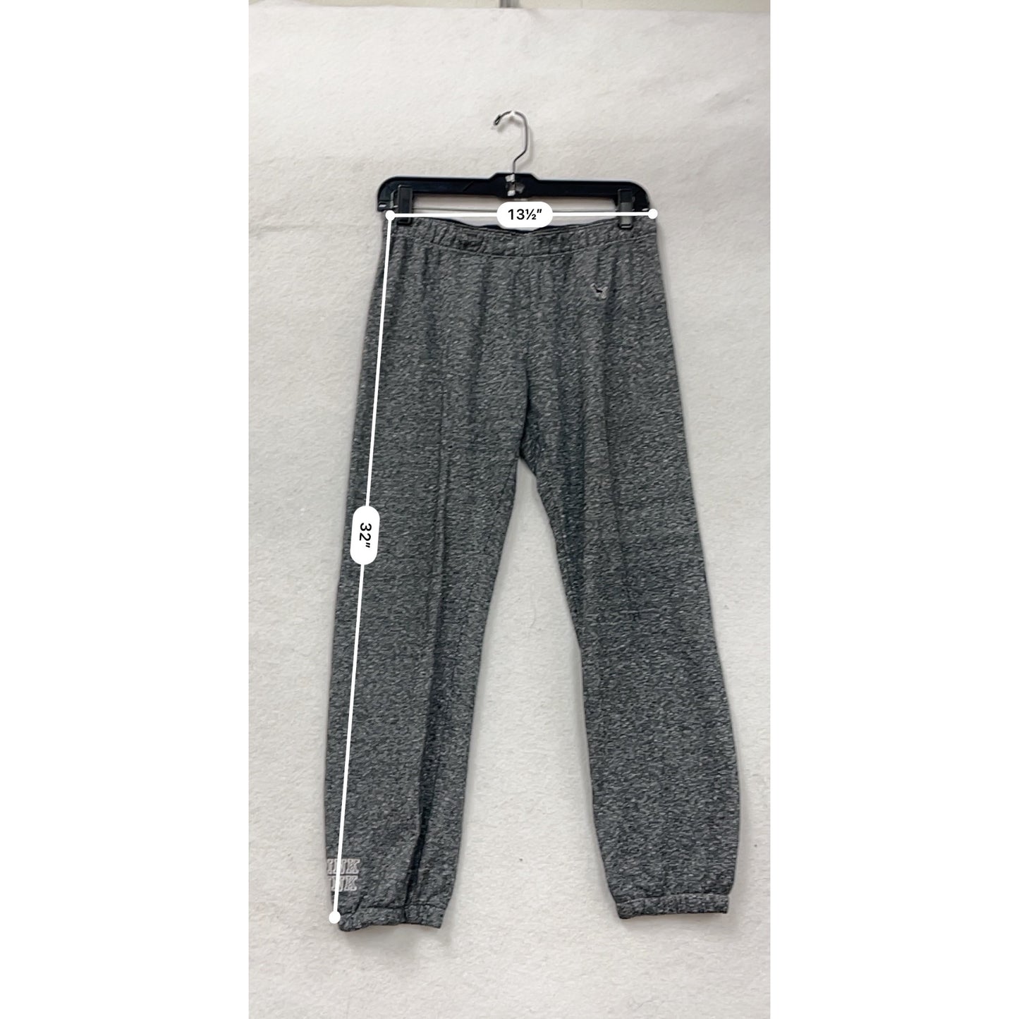 Victorias Secret PINK Womens Heather Gray Joggers #8205