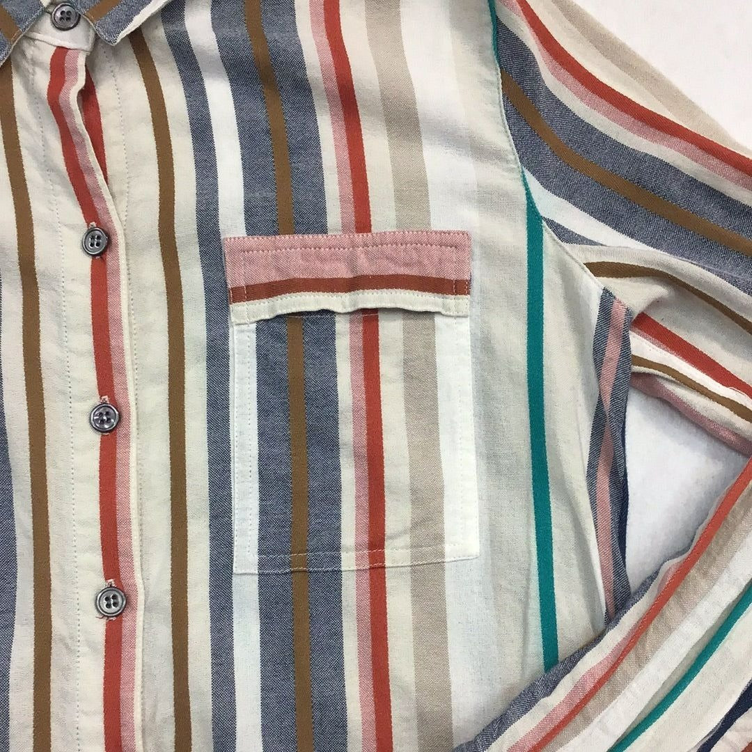 Women’s Striped Button Up