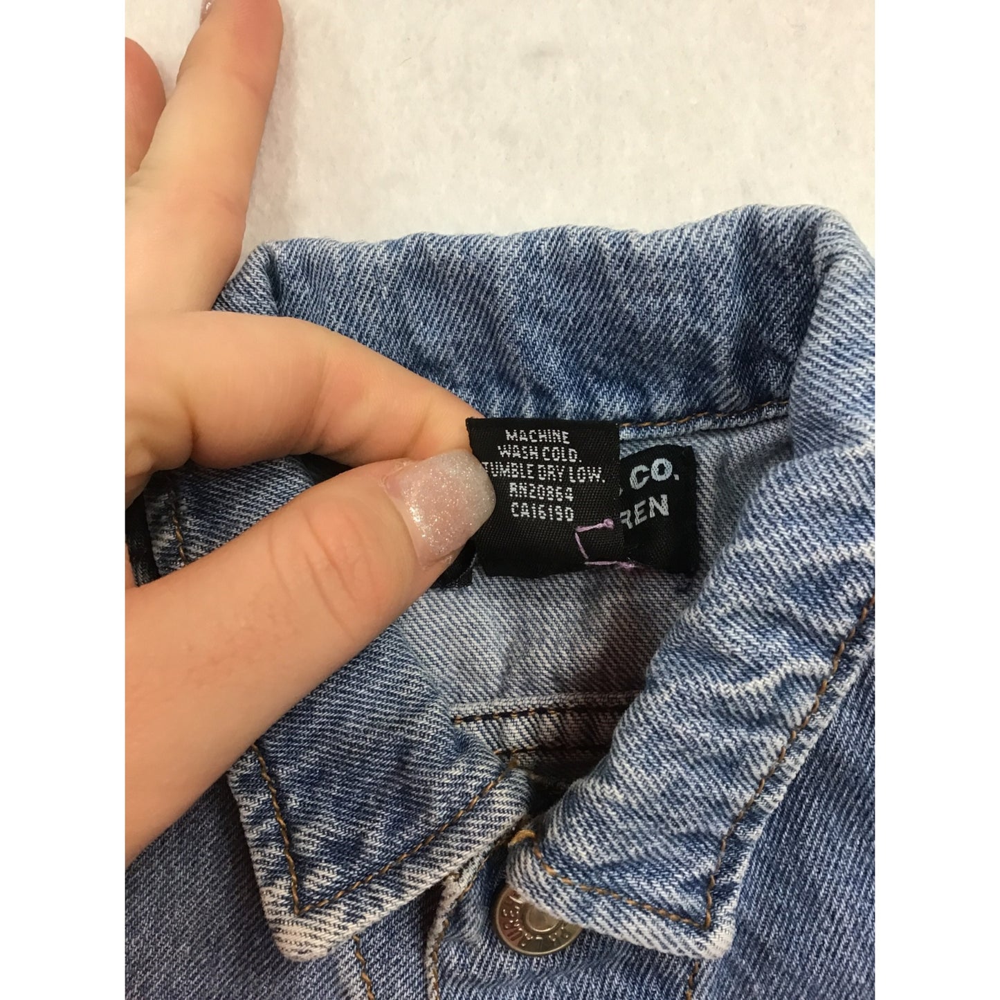 Adorable RL baby Jean jacket