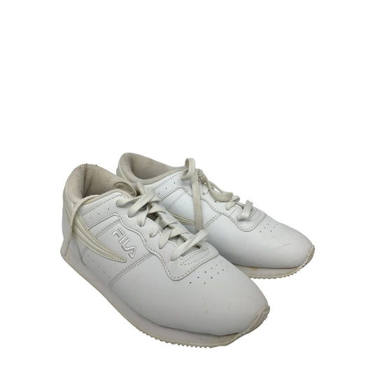 White Fila Tennis shoes