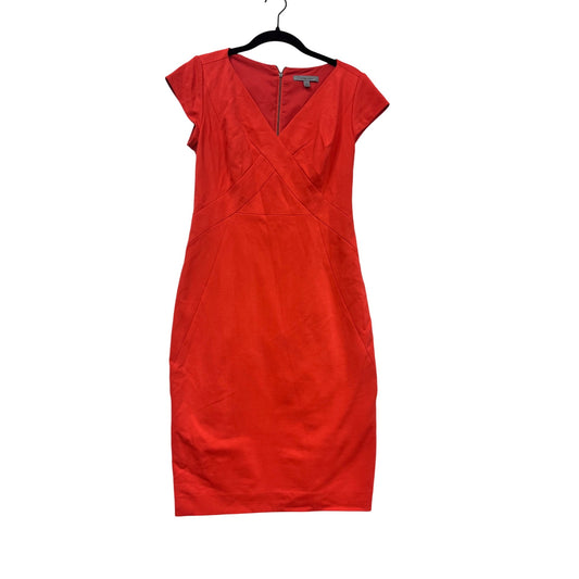 Classiques Entier Red Sheath Dress Size 8 #586A