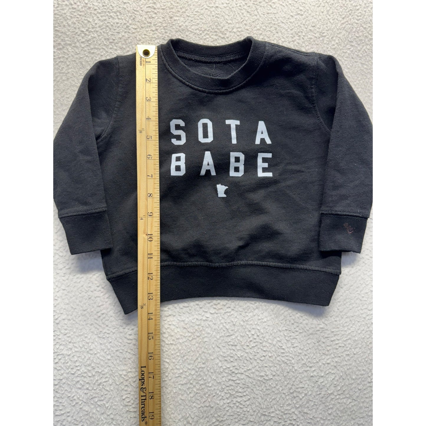 Infant "Sota Babe" Graphic Sweatshirt#5931