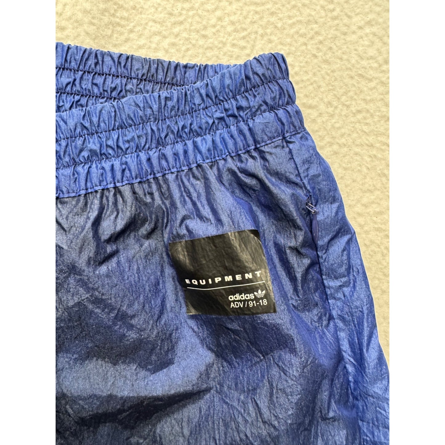 Adidas Equipment ADV 91-18 Mens Nylon Jogger Pants M Blue #9505