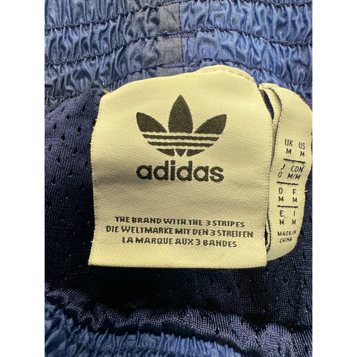 Adidas Equipment ADV 91-18 Mens Nylon Jogger Pants M Blue #9505