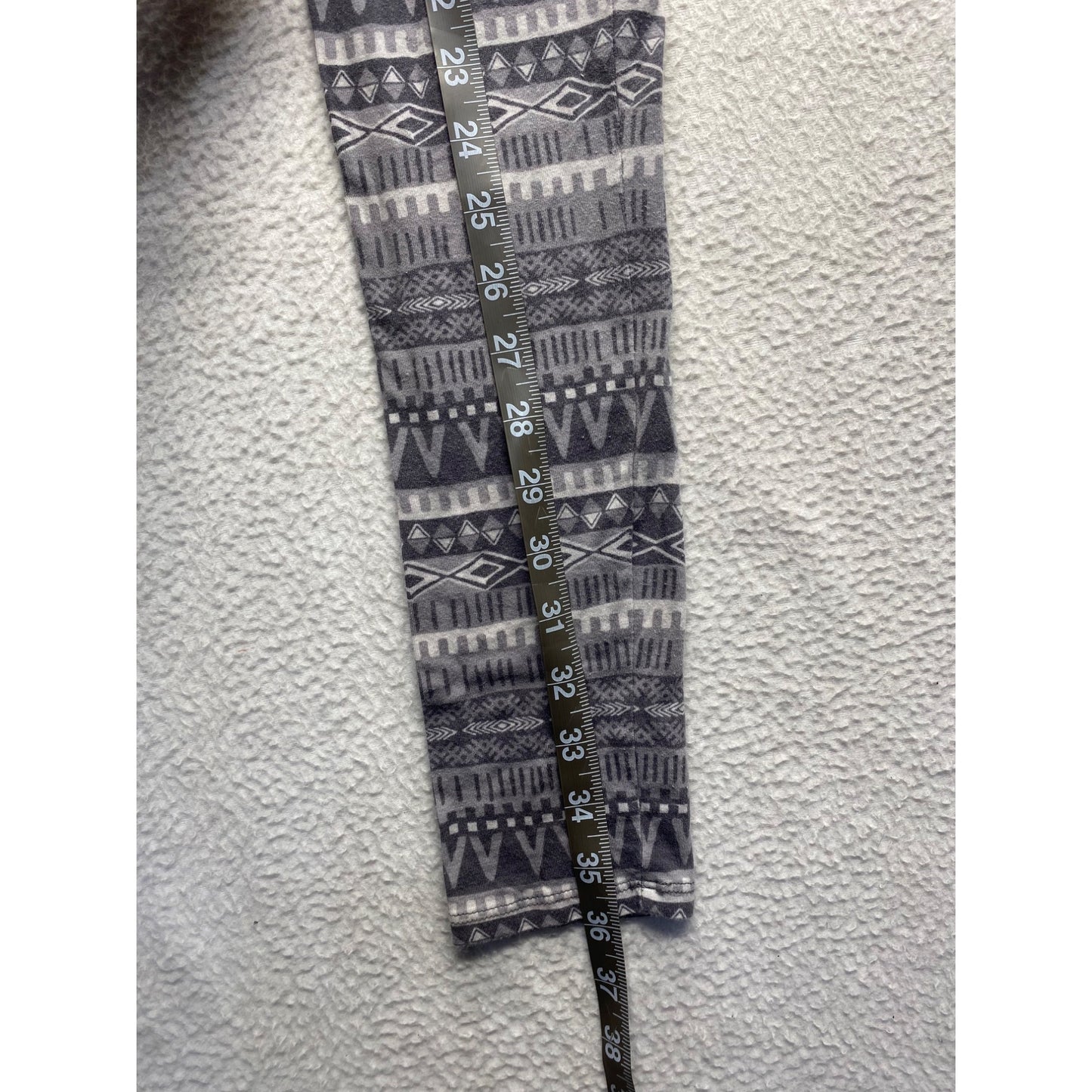 NFL Packers Womens Gray Leggings With Tribal Pattern & Logo #7303
