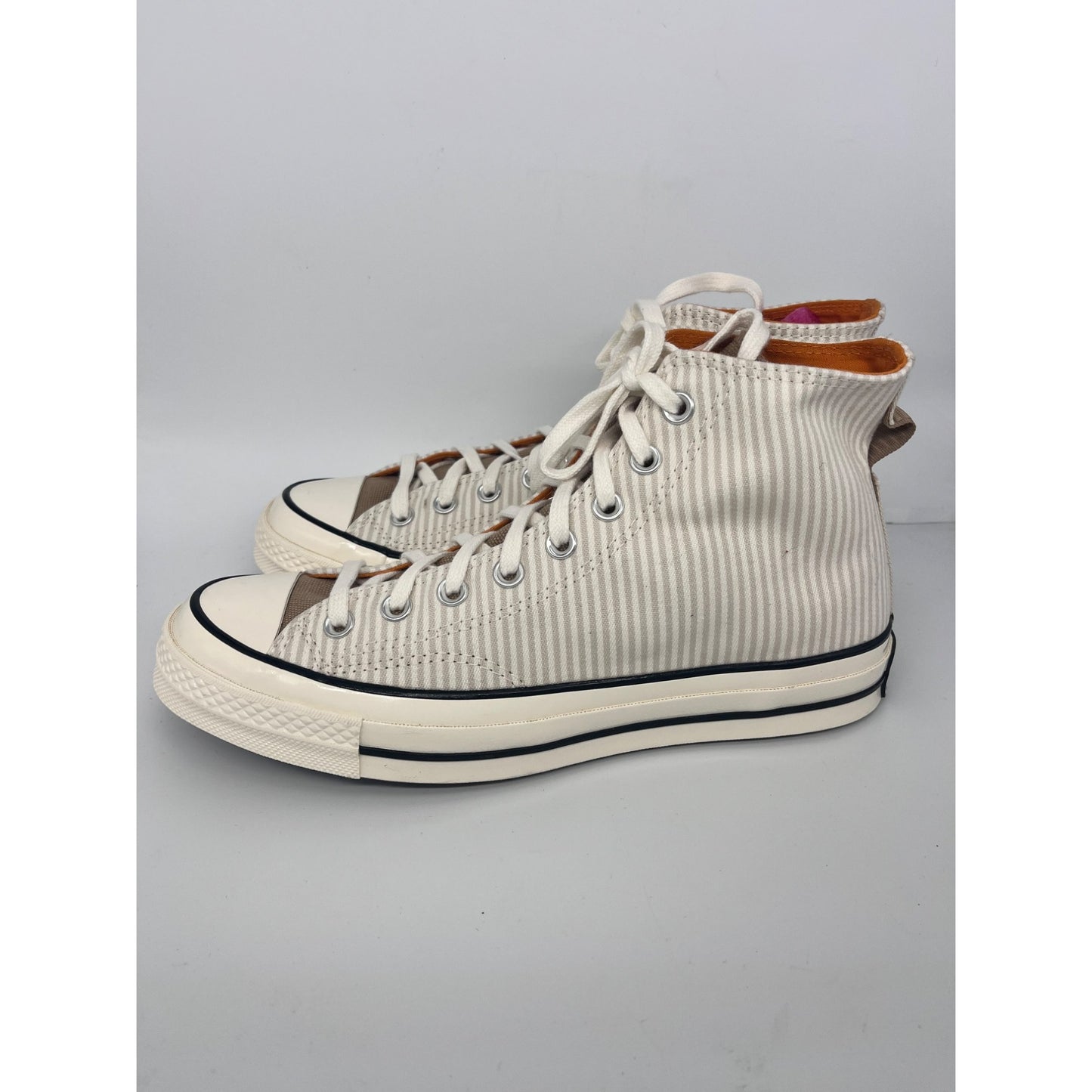 New Converse Women's Chuck 70 Crafted Stripe Sneaker #2840