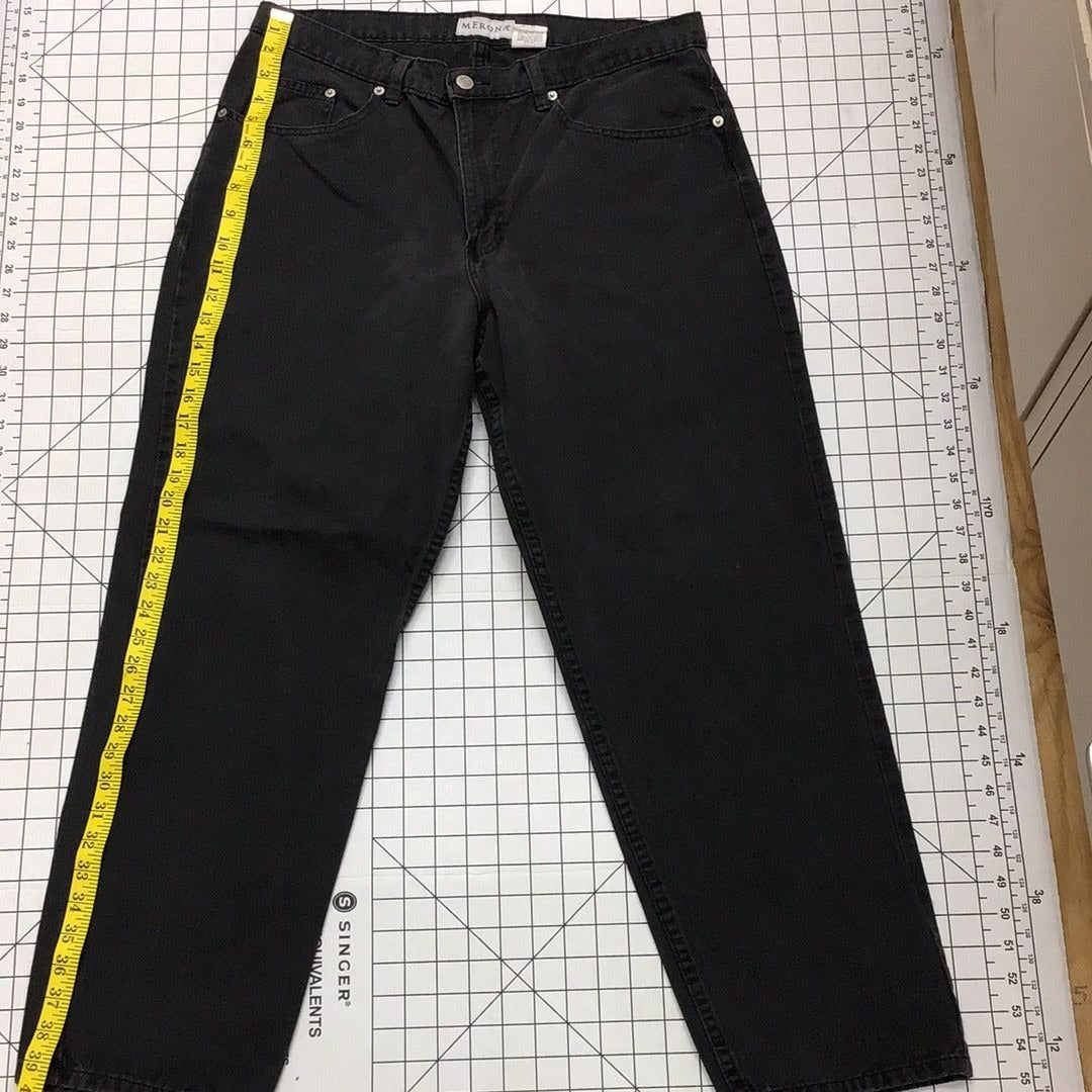 Vintage Men’s Black Merona Jeans