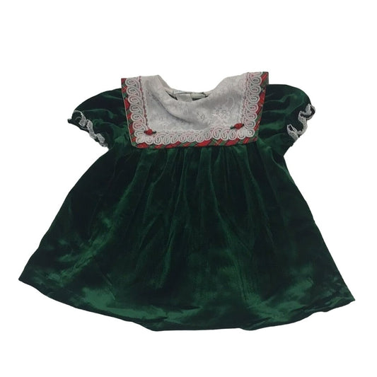 Vintage Baby Velvet Dress