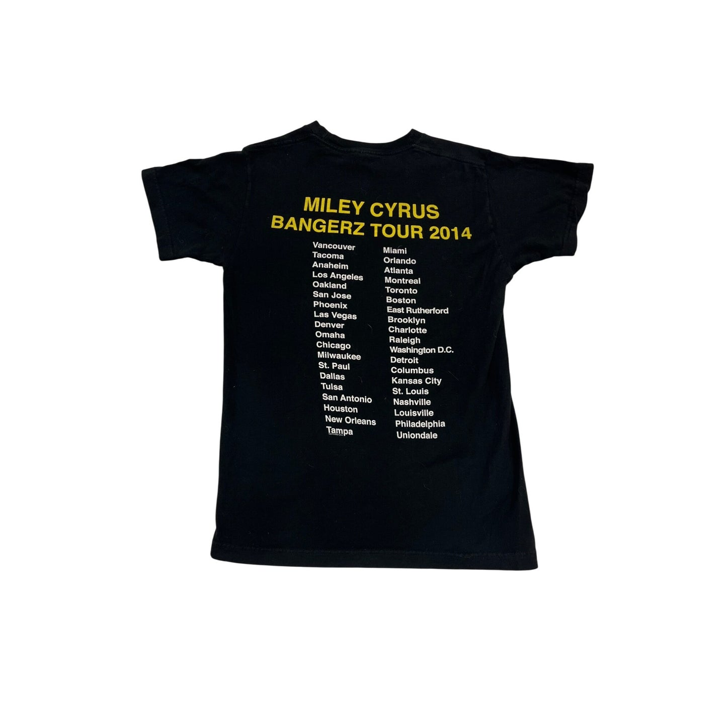 Women’s Miley Cyrus Bangerz 2024 Tour Shirt