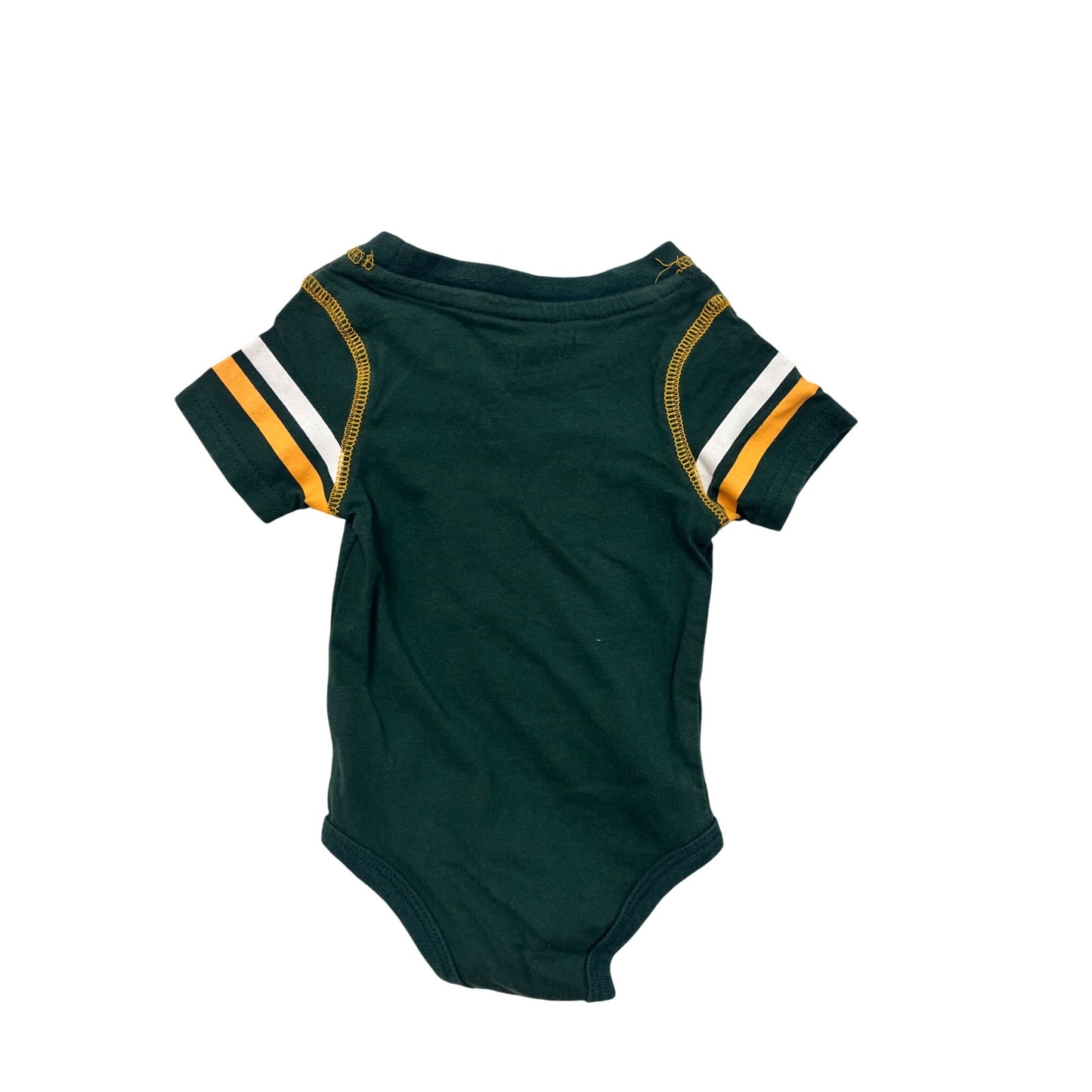 NDSU Bison Infant Bodysuit 0/3M Green Short Sleeve College Apparel #6513
