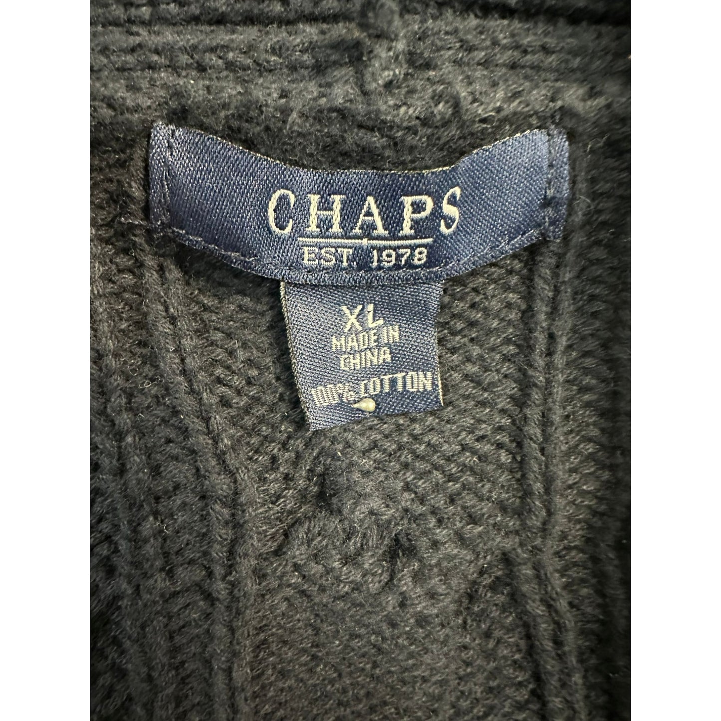 CHAPS Cable Knit Sweater