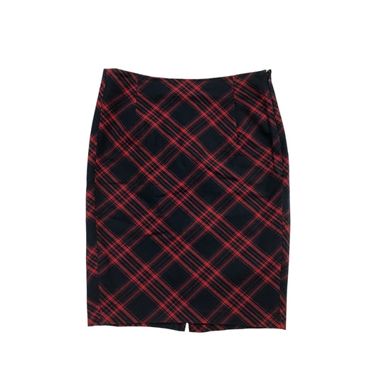 Women’s Mid-Length Plaid Skirt