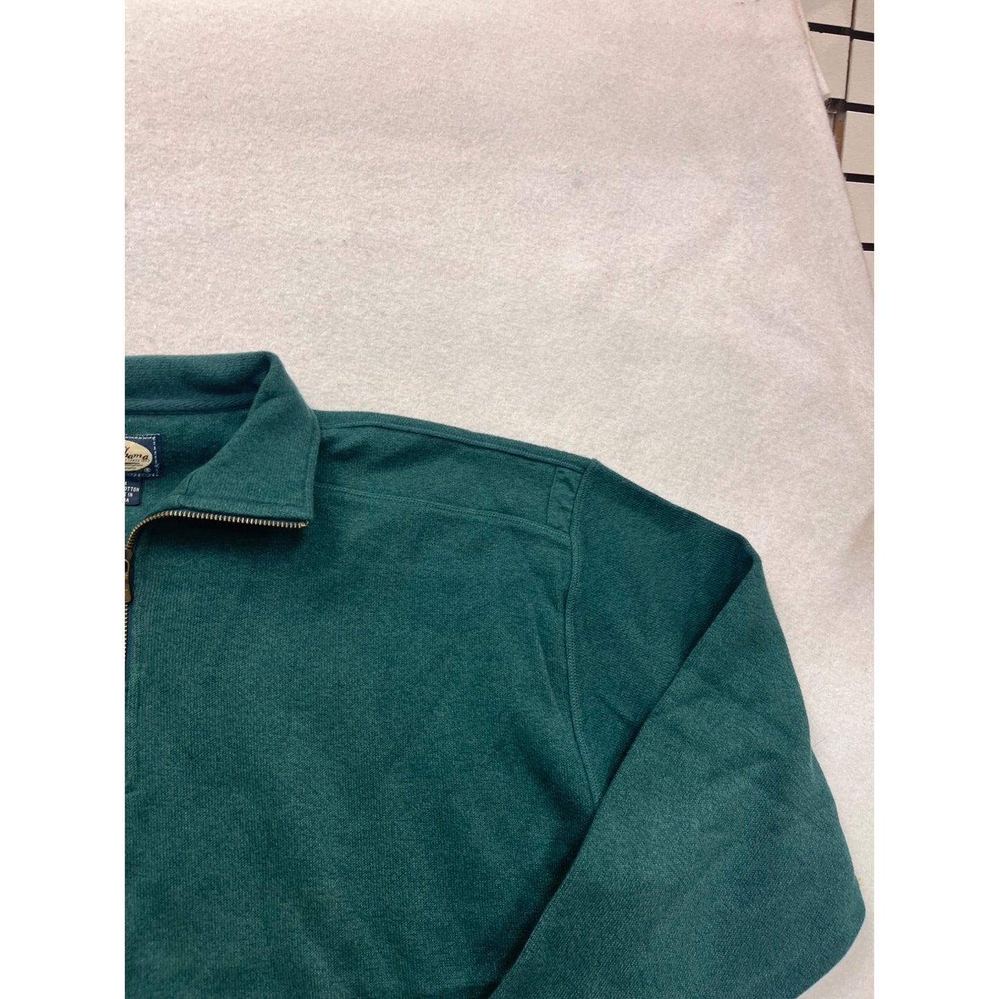 Tommy Bahama Medium 1/4 Zip Green Pullover Sweatshirt #862A
