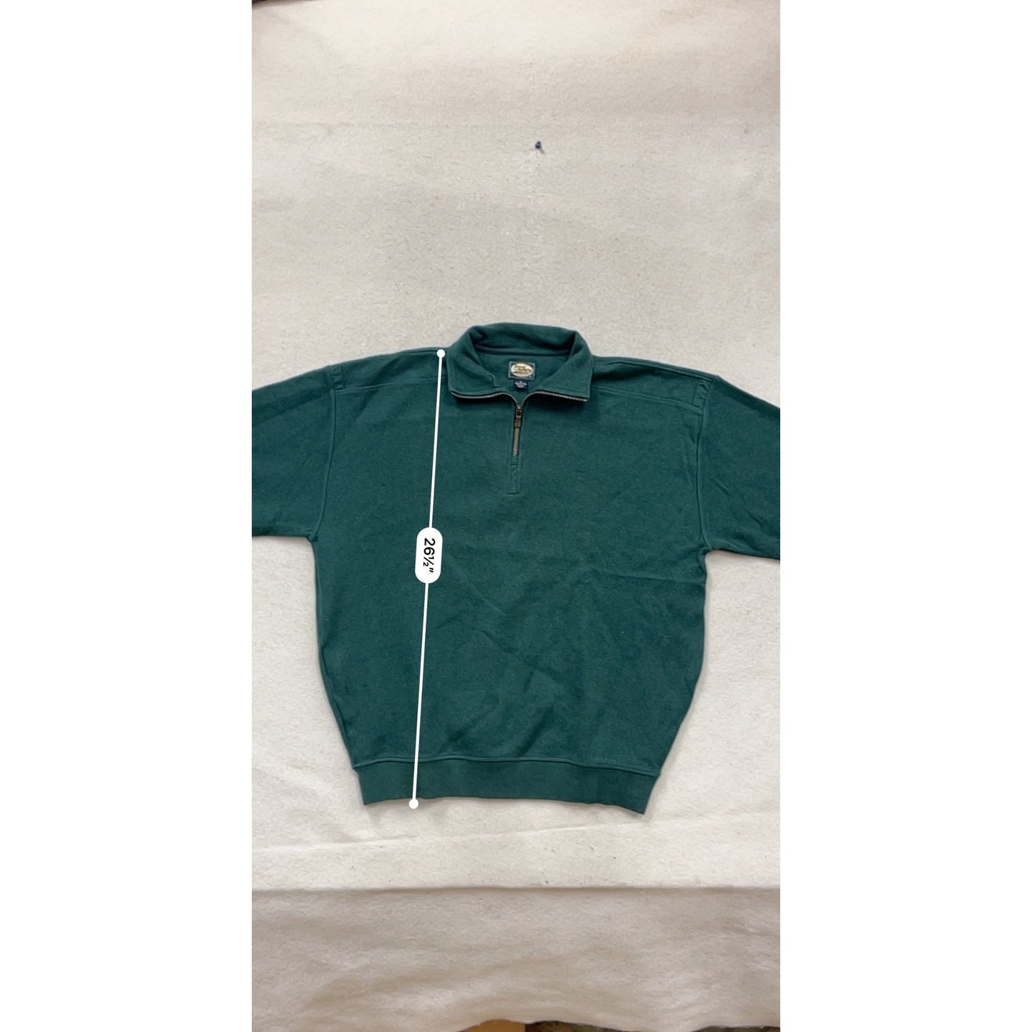 Tommy Bahama Medium 1/4 Zip Green Pullover Sweatshirt #862A