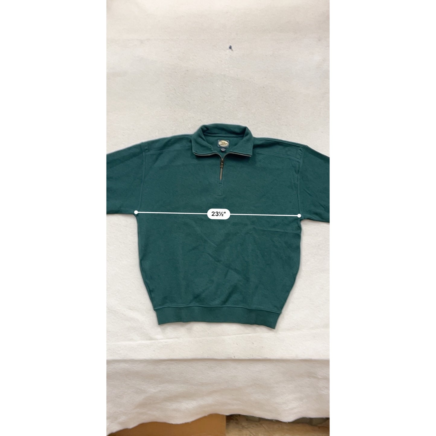 Tommy Bahama Medium 1/4 Zip Green Pullover Sweatshirt #862A