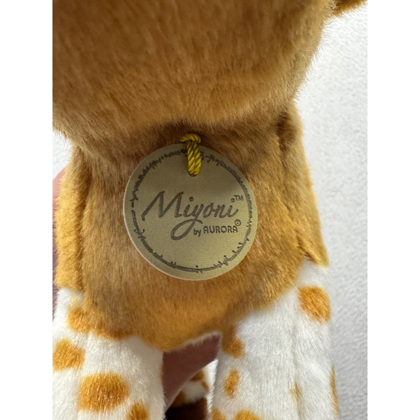 Miyoni By Aurora Plush Longhorn Cow 11" Brown & White Soft Toy 414B