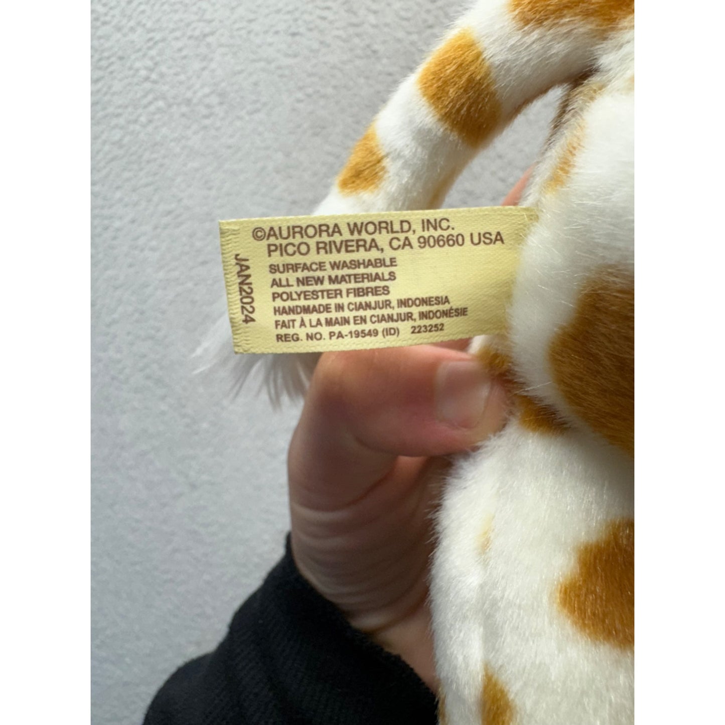 Miyoni By Aurora Plush Longhorn Cow 11" Brown & White Soft Toy 414B