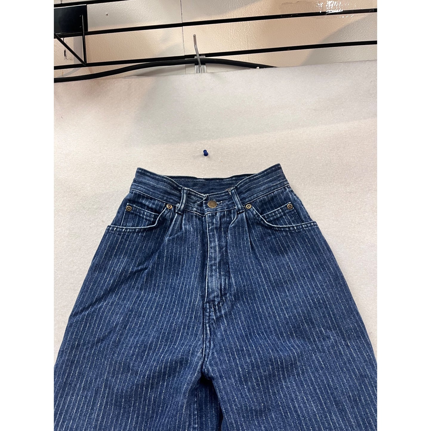 Vintage 212 Exchange Denim Jeans Size 5-6 100% Cotton Blue #978A