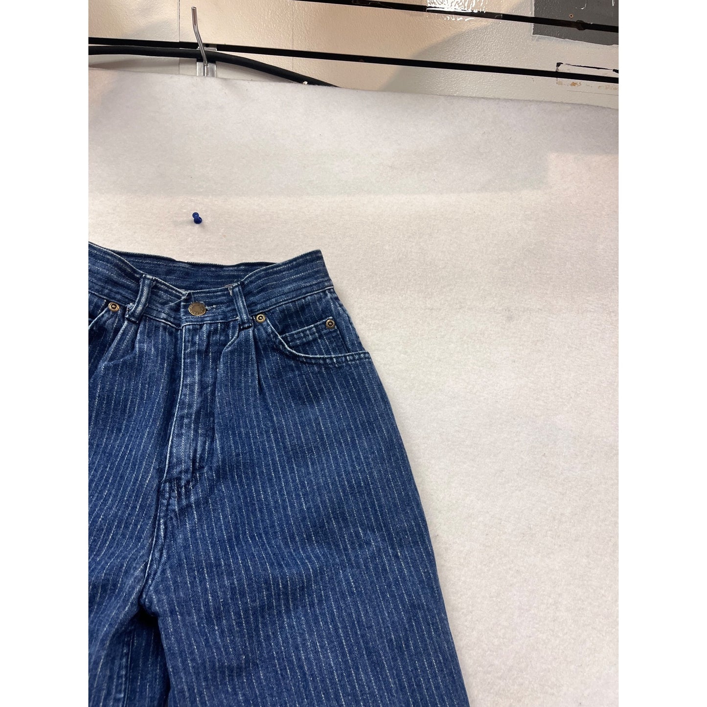 Vintage 212 Exchange Denim Jeans Size 5-6 100% Cotton Blue #978A