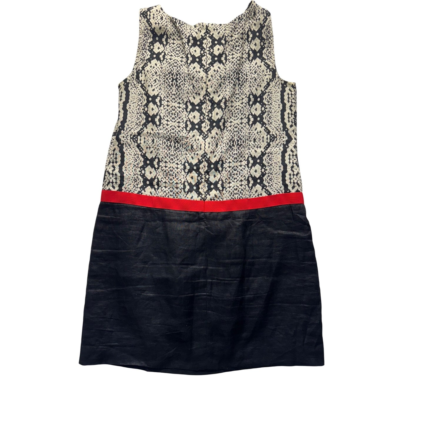 Ann Taylor LOFT Snake Print Sleeveless Dress Size 2 #9157