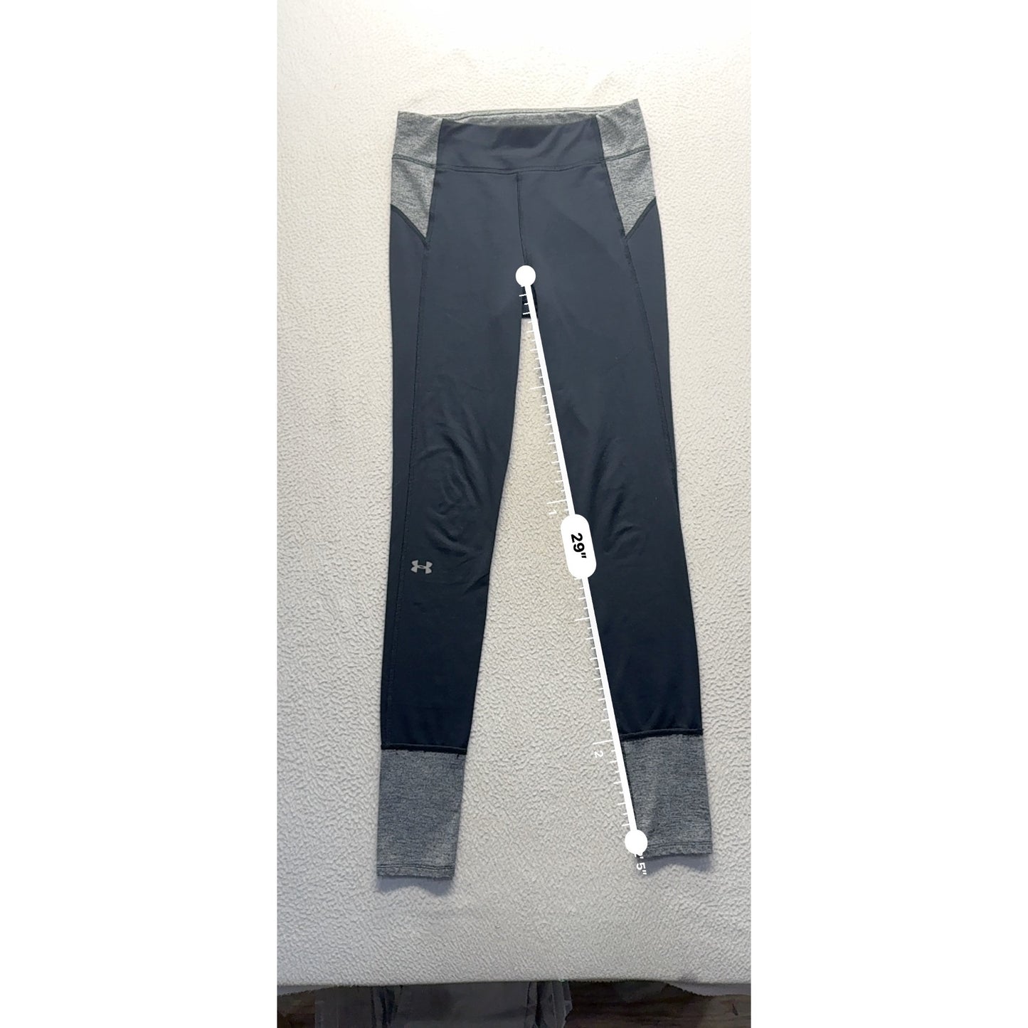 Under Armour Storm Compression Leggings Black & Gray Size M #160B