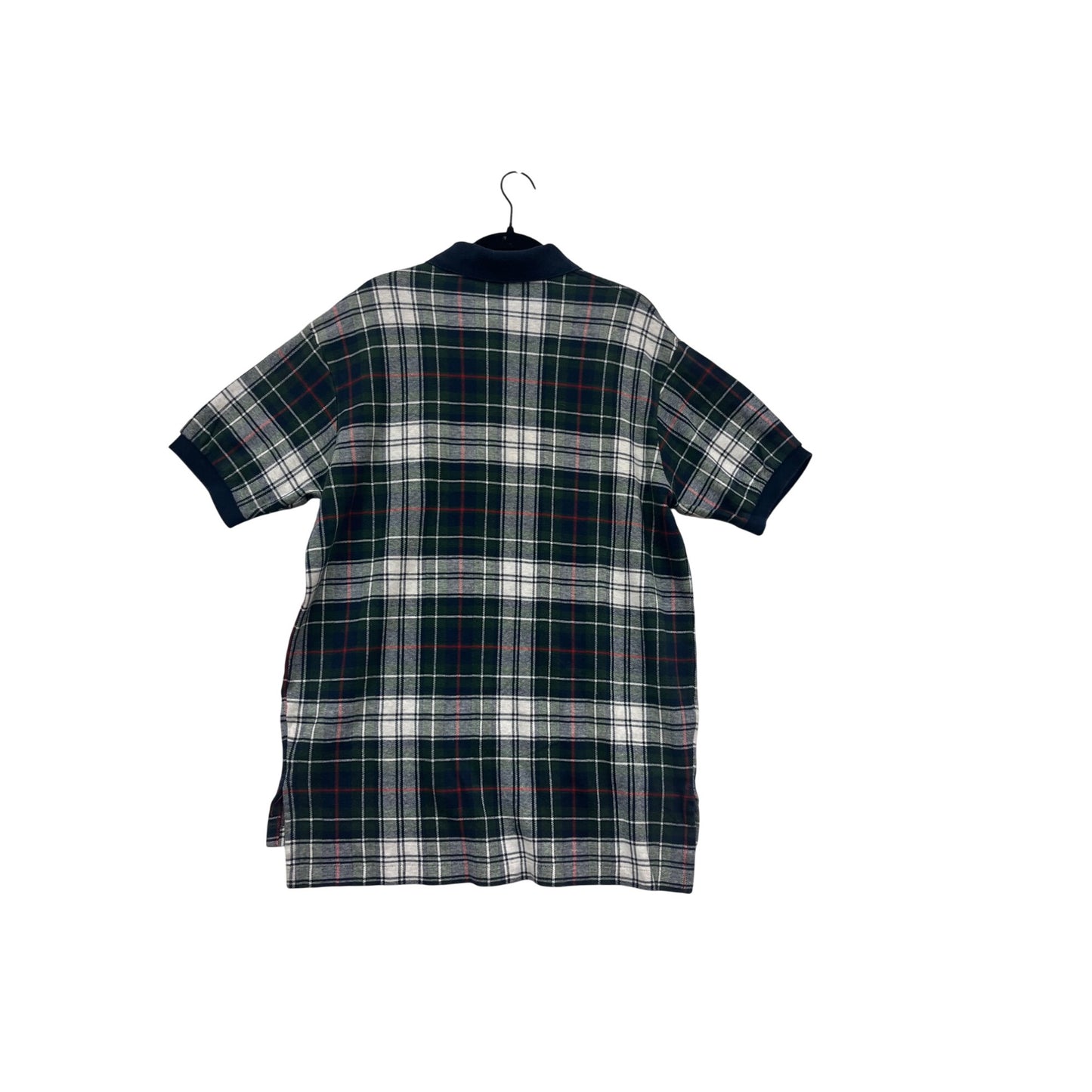 Polo Ralph Lauren  Plaid Polo Shirt L #296A