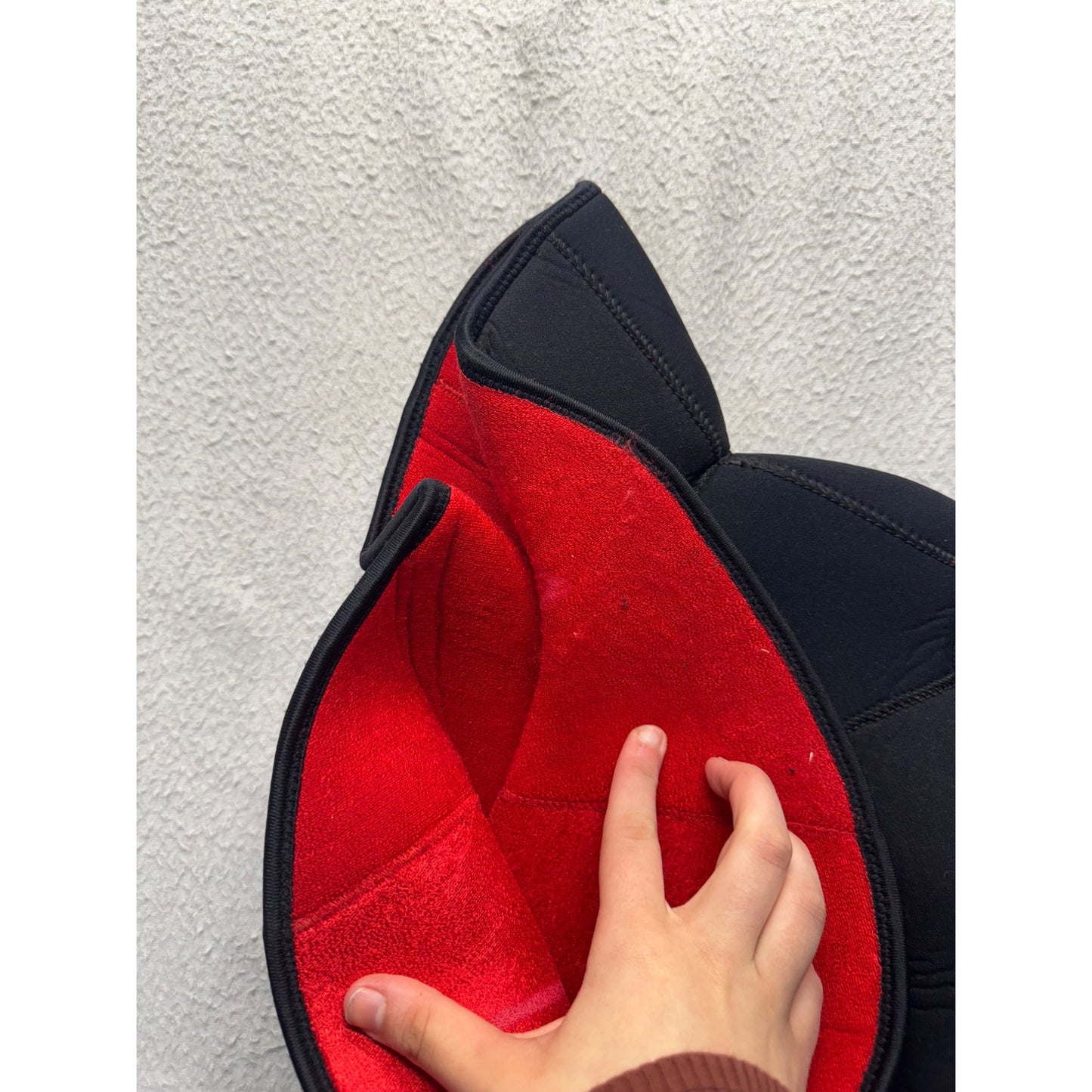 Neoprene Hood Thermal Red Lining /  Diving/Water Size L #9366