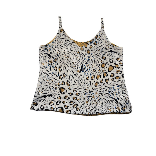 WHBM Leopard Reversible Camisole Tank Top  #7993
