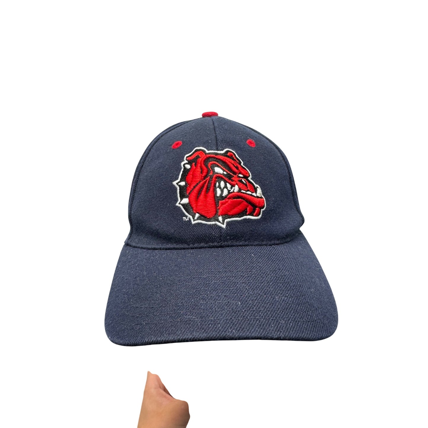 Marines Bulldog Embroidered Navy Baseball Cap By Zephyr #34B