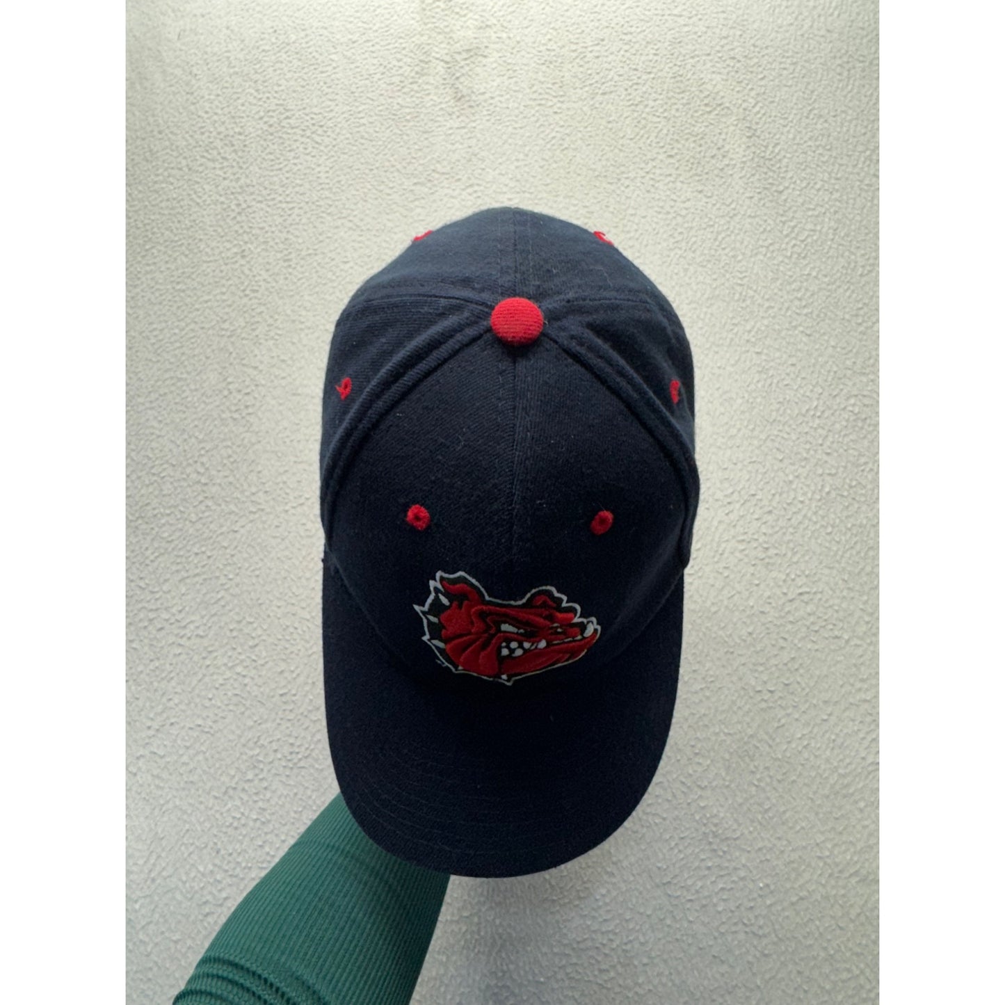 Marines Bulldog Embroidered Navy Baseball Cap By Zephyr #34B