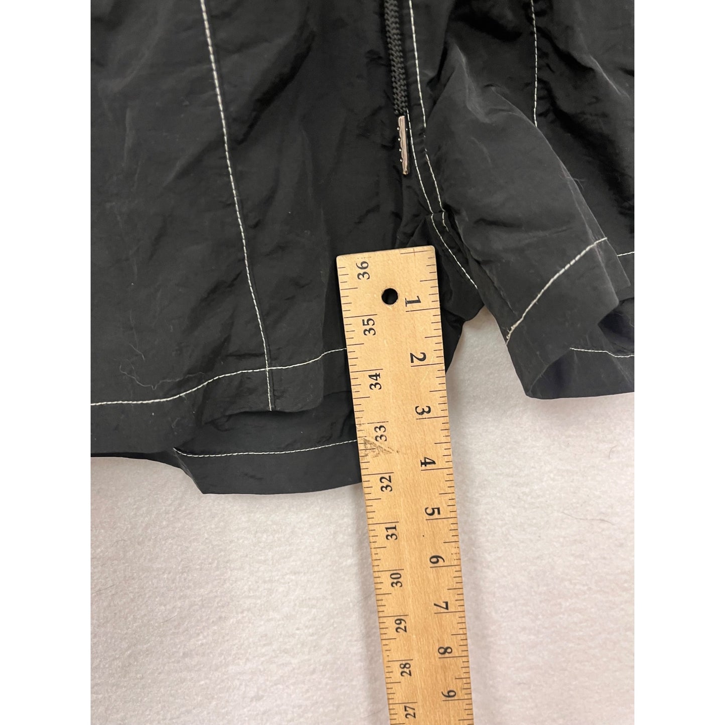Mens Beige Bounty Black Nylon Shorts With Pockets & Drawstring #6310