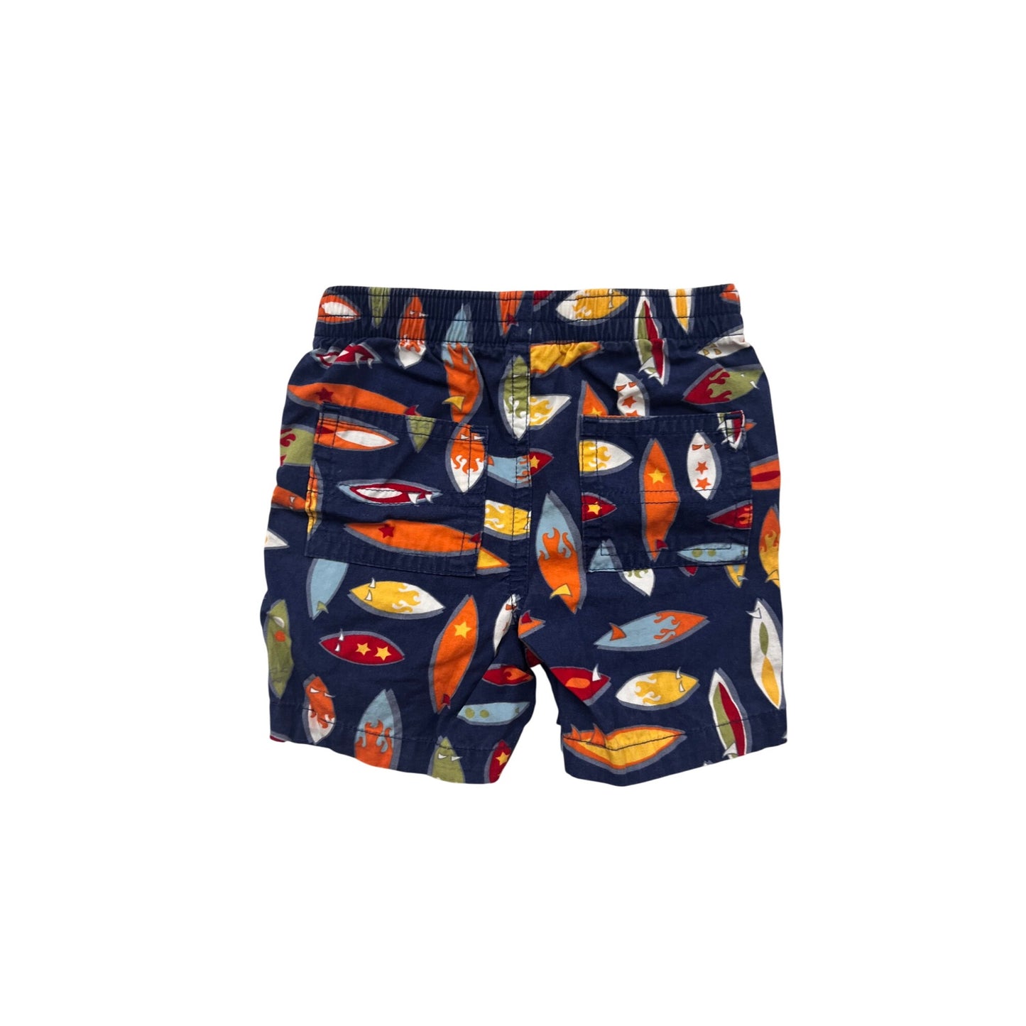 Old Navy 0-3M Surfboard Print Cotton Shorts #8629