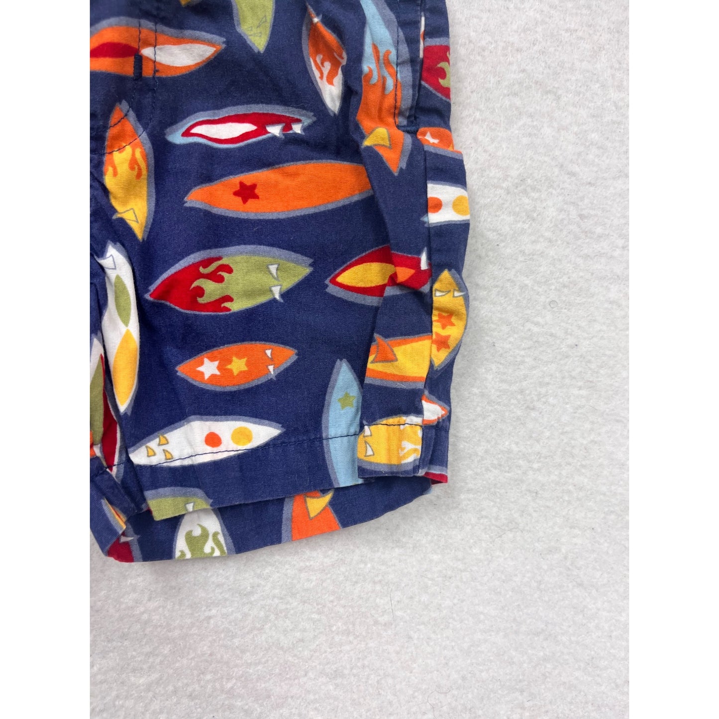 Old Navy 0-3M Surfboard Print Cotton Shorts #8629