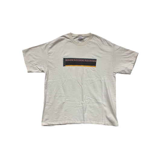 Vintage 2004 Hanes Beefy-T Black Alumni Reunion T-Shirt XL #555A