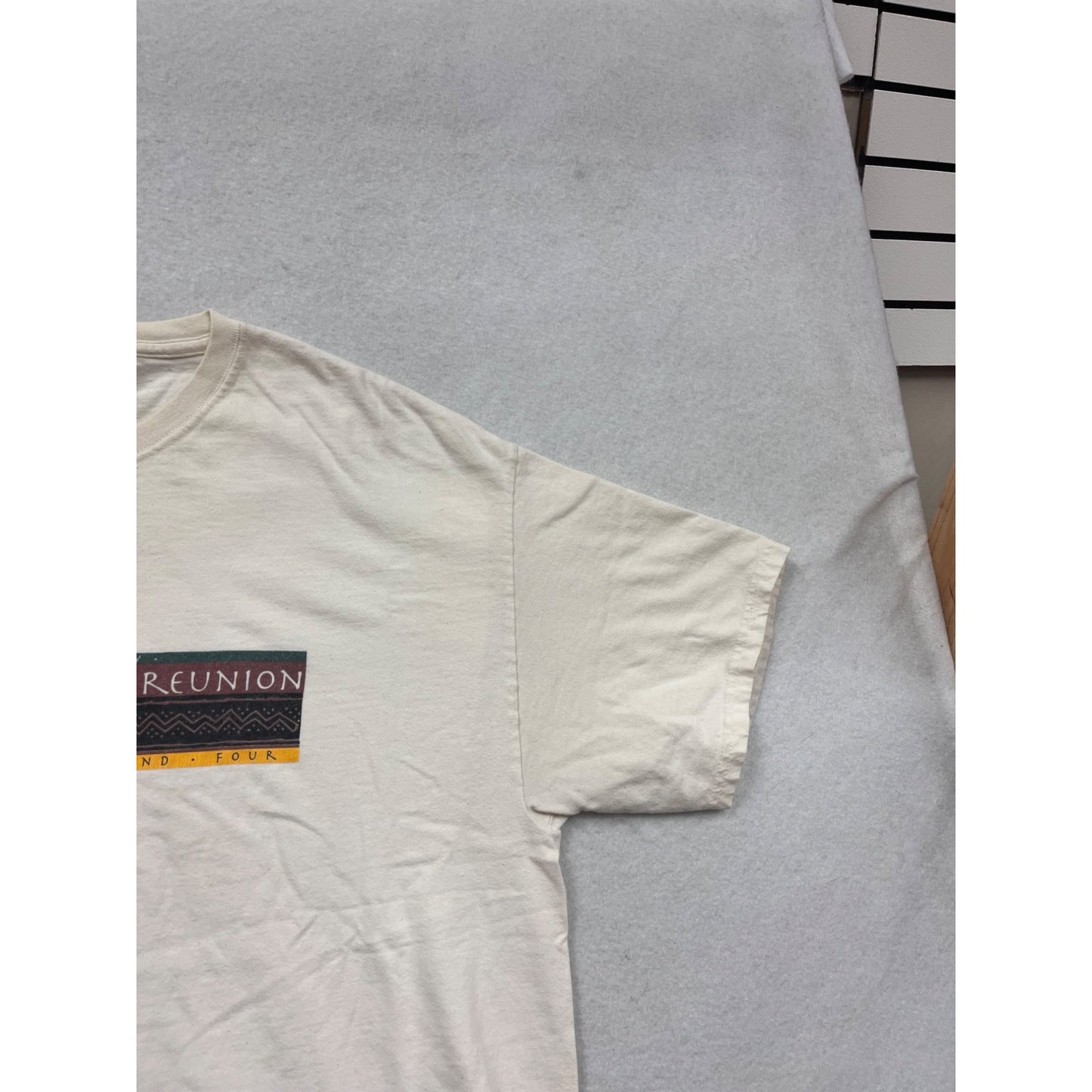 Vintage 2004 Hanes Beefy-T Black Alumni Reunion T-Shirt XL #555A