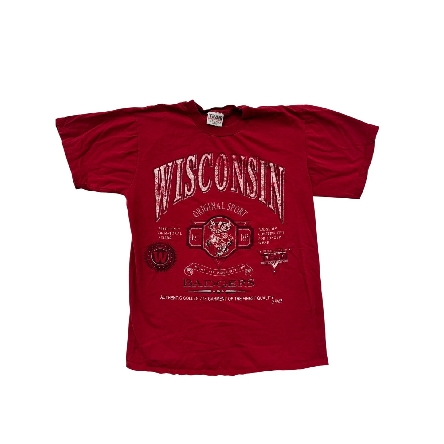 Men’s Vintage 90s Wisconsin Badgers Shirt #2790