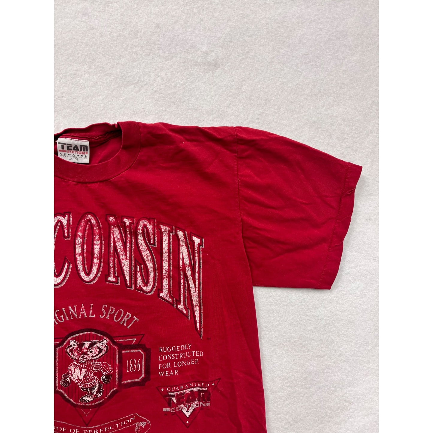 Men’s Vintage 90s Wisconsin Badgers Shirt #2790