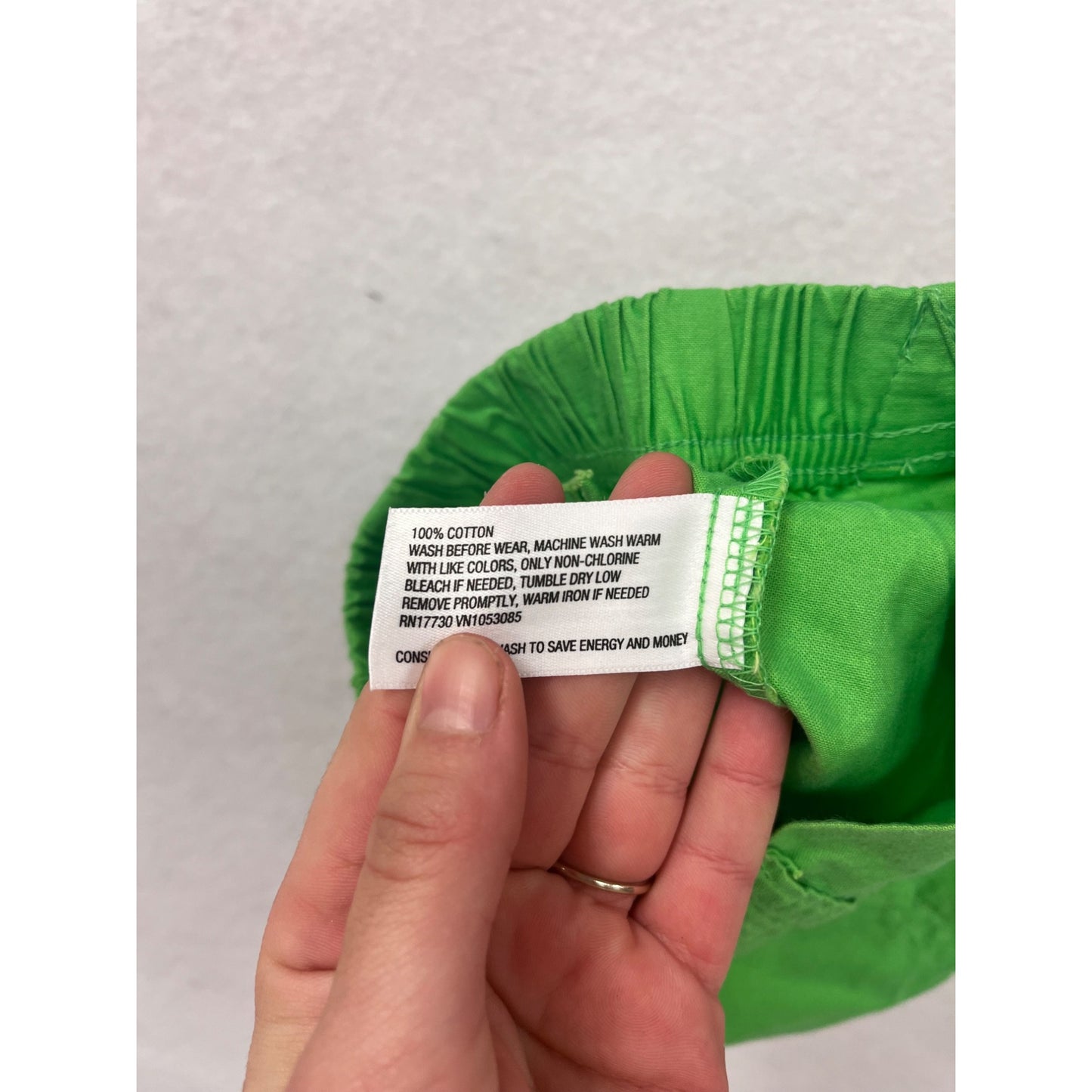 Boys Green Circo 18M Elastic Waist Shorts With Back & Side Pockets #6677