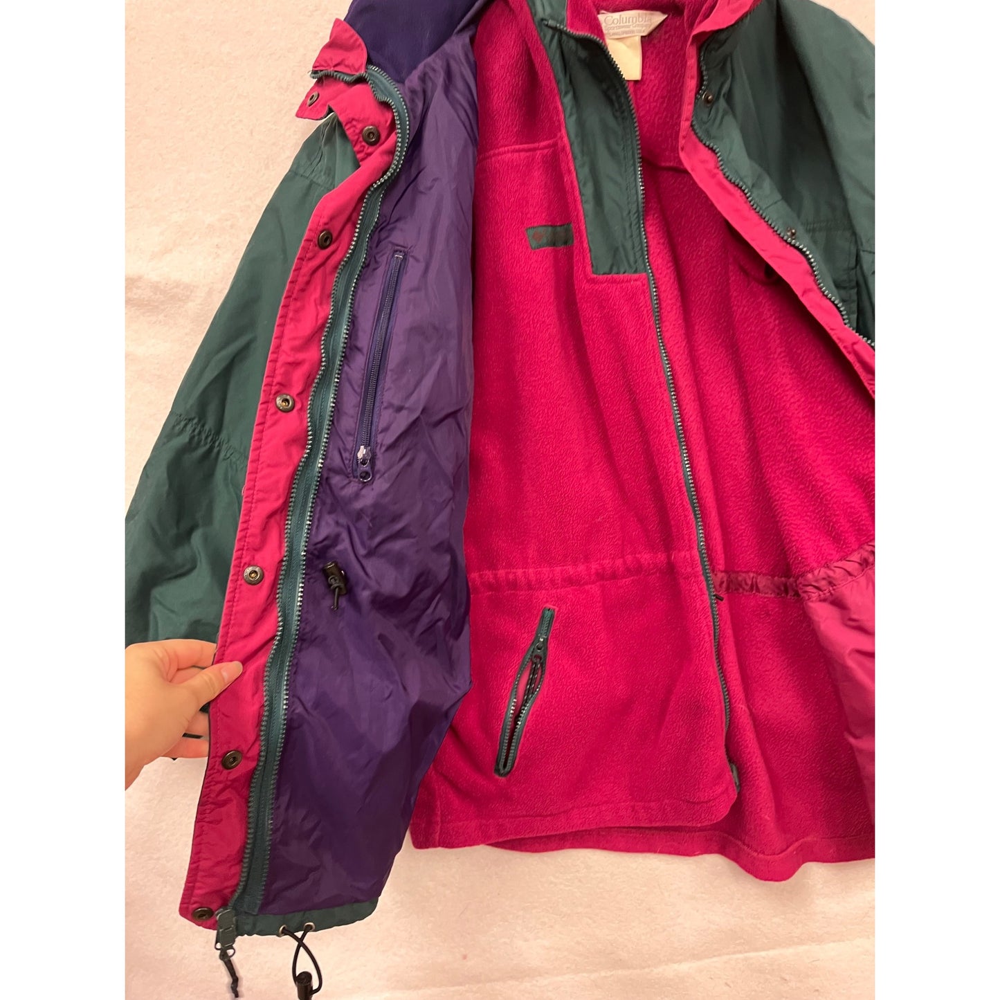 Vintage Columbia Double Layered Fleece Jacket #788A