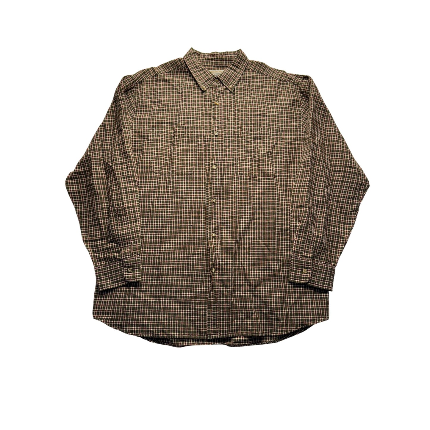 Faded Glory XL Plaid Button-Up Shirt #9078