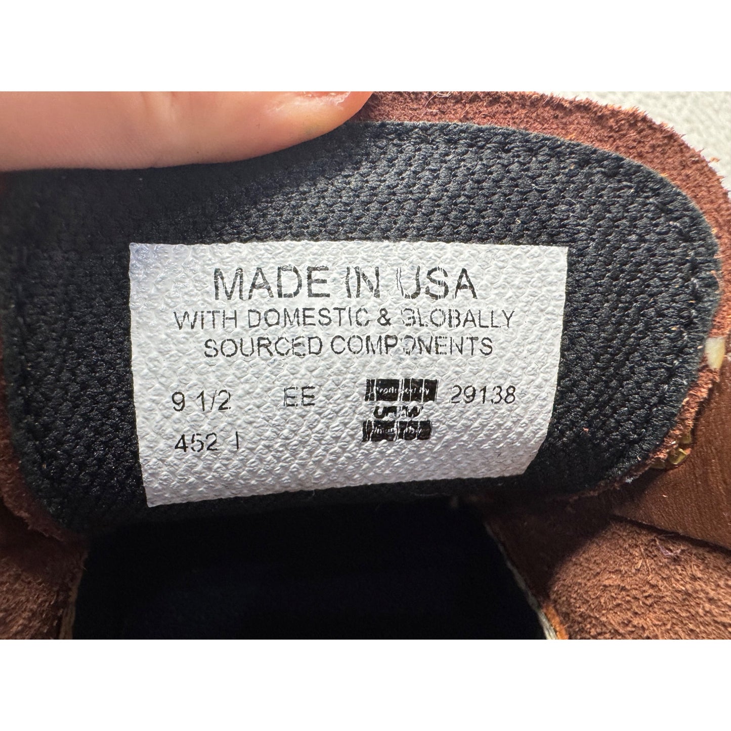 Brown Leather Lace-Up Shoes With Rugged Soles For Outdoor & Casual Wear #131B